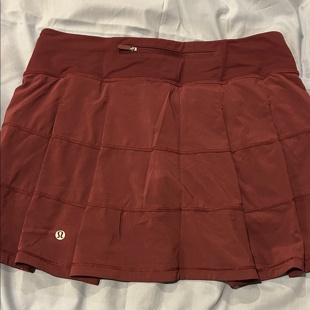 Wine red Lululemon Athletic Skirt - Picture 4 of 5